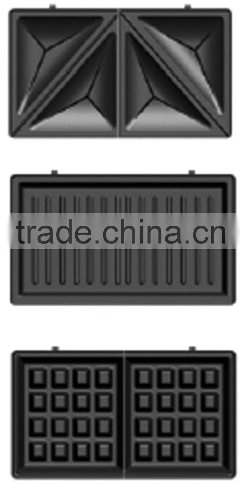 triangle plate sandwich maker