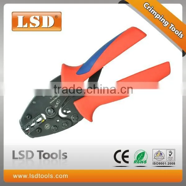 LSD experience production for 10yearsCE;ROHS; good qutails pliers for surge connectorsL-054YJ 4mm2hand crimping tools