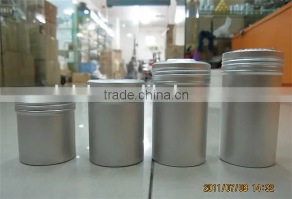 Aluminum empty aerosol body spray can
