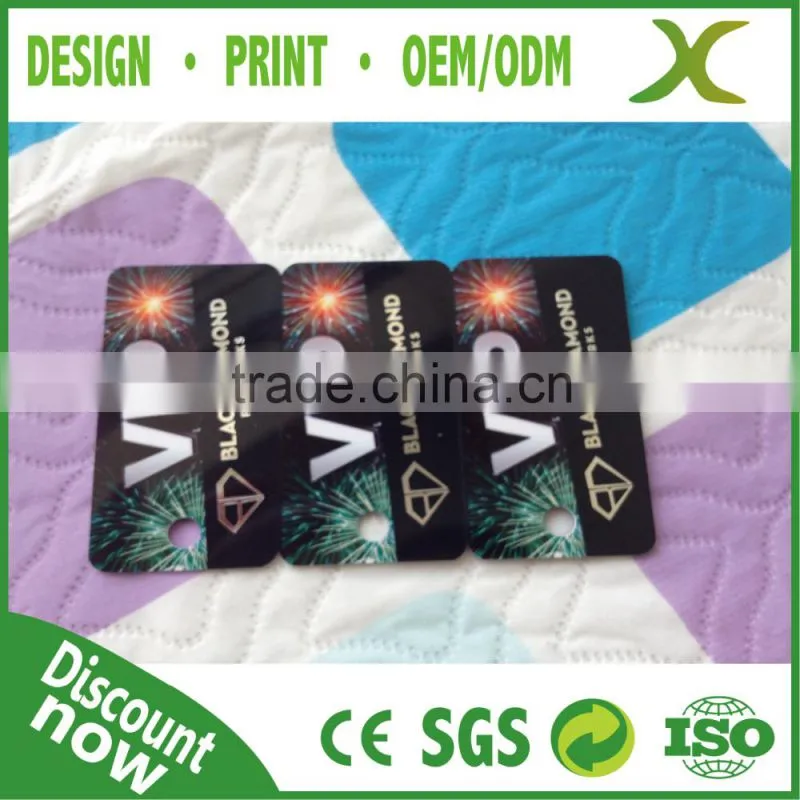 Free Design~~~High Quality Combo Card/plastic snap off combo card/ PVC key chain card