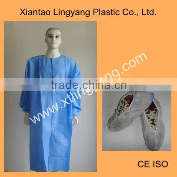 Sterile Disposable Surgical Coat with pockets