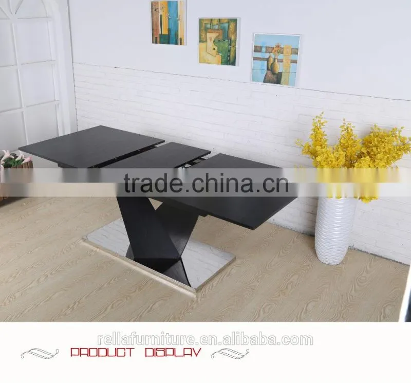 Luxury Wood Extending Dining Tables With New Design Room Furniture