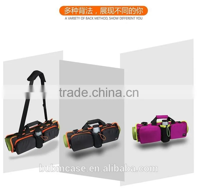 Professional Yoga Master custom Black Yoga Bag