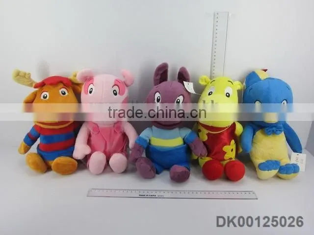 Battery Operated Stuffed Animal With Music Plush Toy Animal