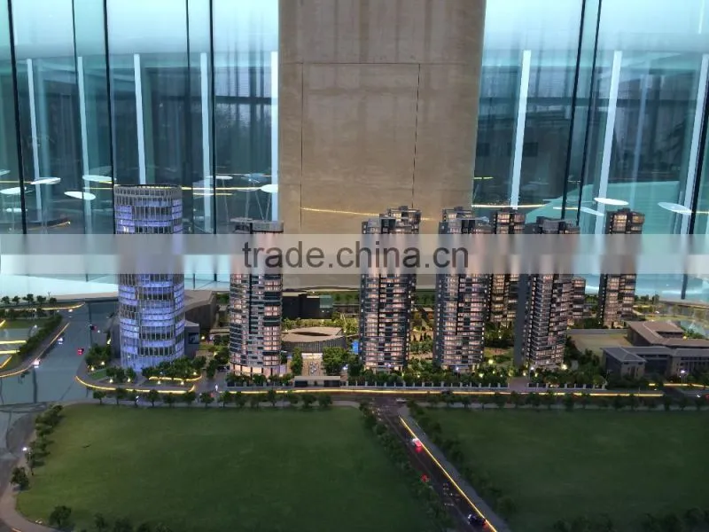 Sand table architectural miniature model maker/building scale model making