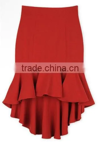 Stylish Ladies Women Fashion Sexy Irregular Fishtail Slim Skirt