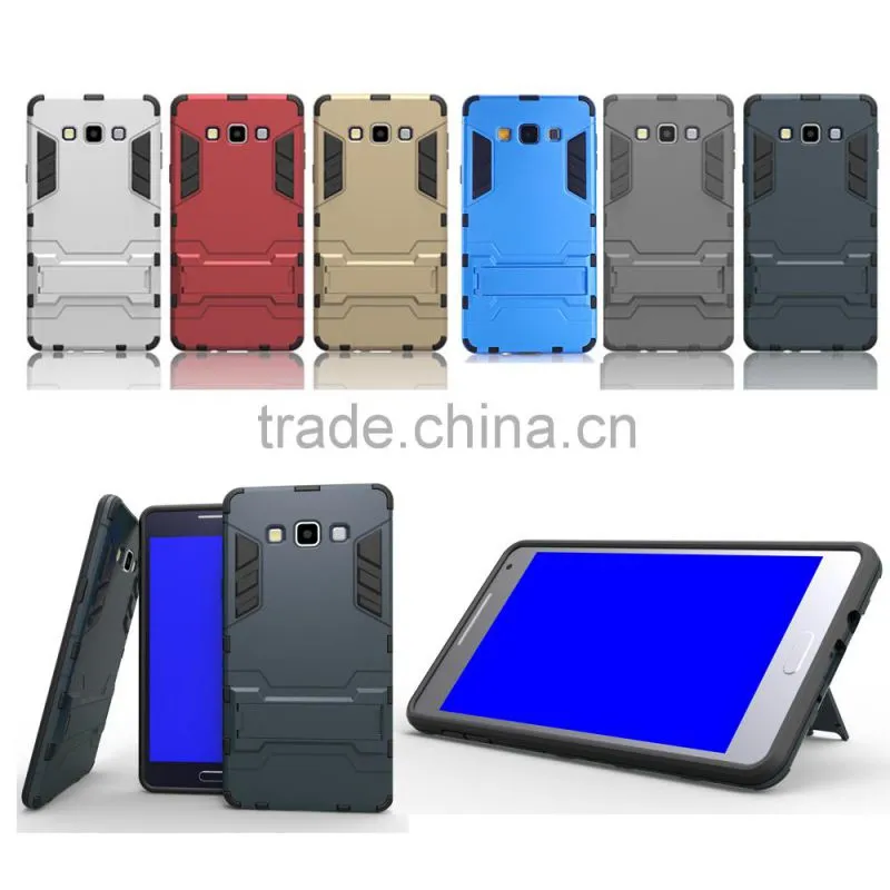 protective shockproof heavy duty hybrid armor case with stand For Samsung Galaxy A7, a7 case for samsung