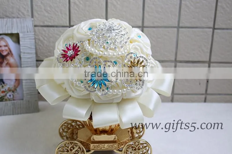 Graceful Wedding Brooch Bouquet Beaded Bouquet Bridal Bouquet