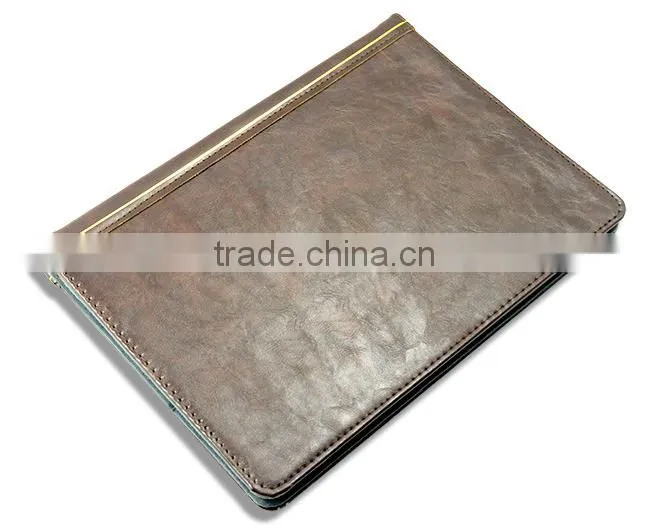 classic retro book style leather tablet case for ipad mini air pro 2 3 4 5 6 for Samsung galaxy tab S Q pro 2 3 4 5 for dell