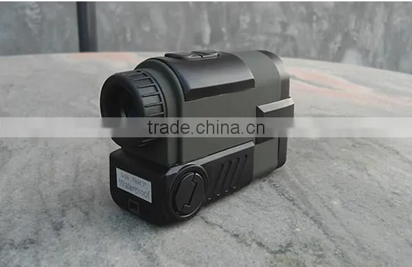 Monocular Rangefinder Scope Distance Detecting and Speed Detecting