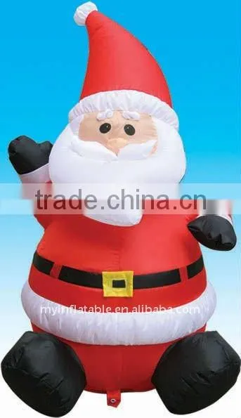 inflatable christmas santa