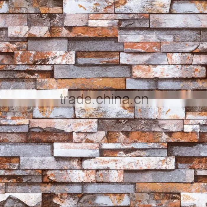 3D black brick wallpaper with best price and design