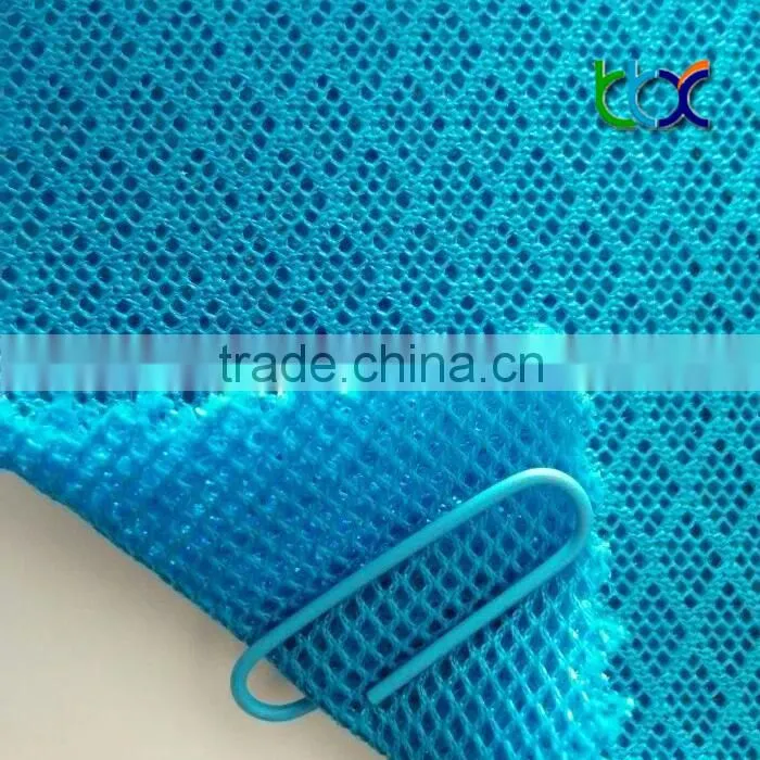 105 shoe upper material 100% polyester mesh fabric for Sports Shoes