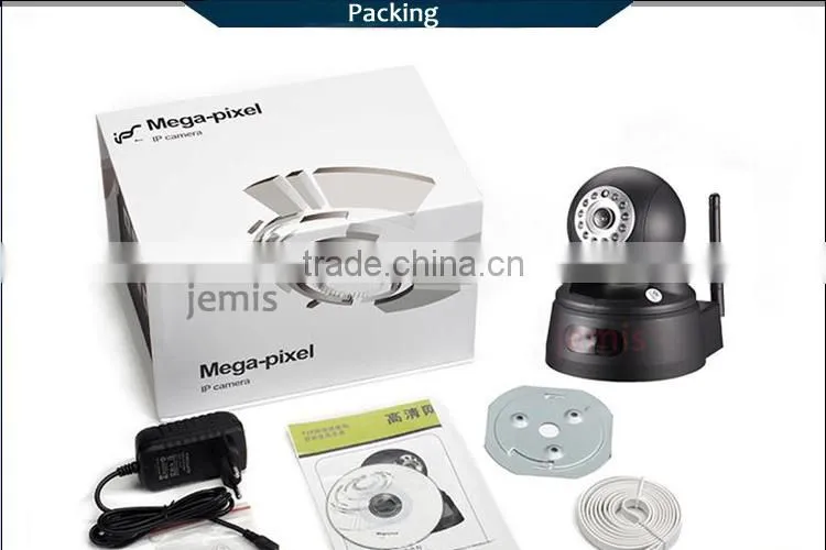 Home Indoor IP Camera 2 megapixel wifi ir ptz ip camera JM-Eye01A