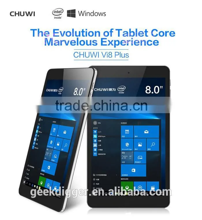 Chuwi Vi8 Plus Tablet PC Type-C Win 10 IPS Screen 2GB+32GB Bluetooth 4.0