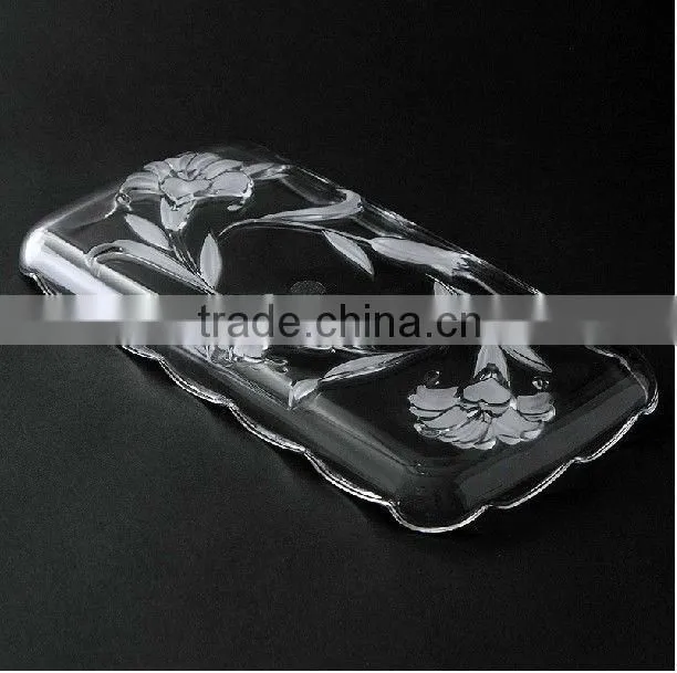Custom special amber crystal tray