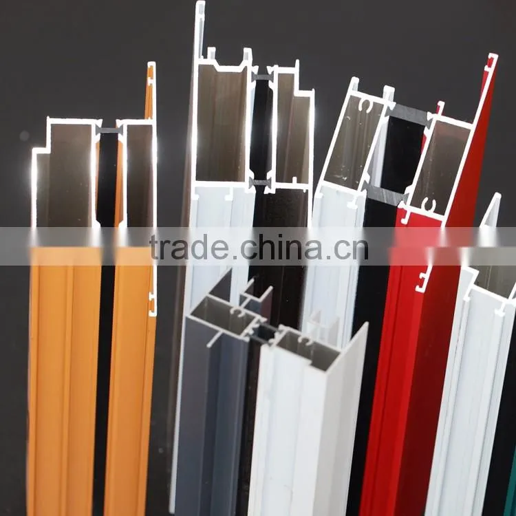 vertical hinged door heat insulation break bridge aluminum profile