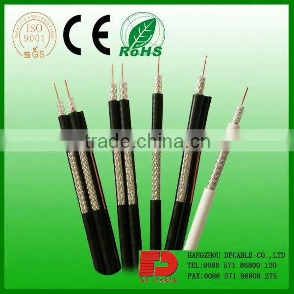 RG59 Bare Copper Long Life Communication Cable Foam PE