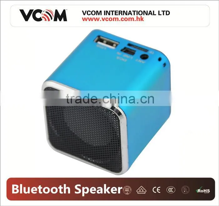 Music Cube Portable Speaker With LED Display