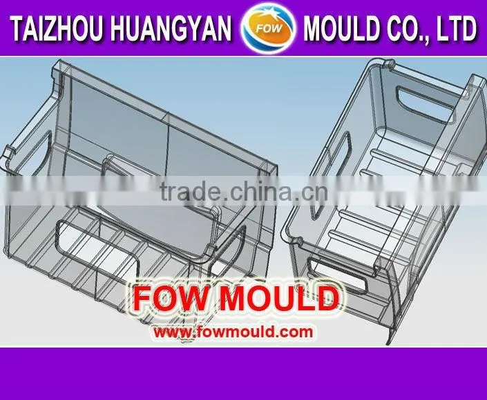 OEM custom injection plastic drawer storage box mould