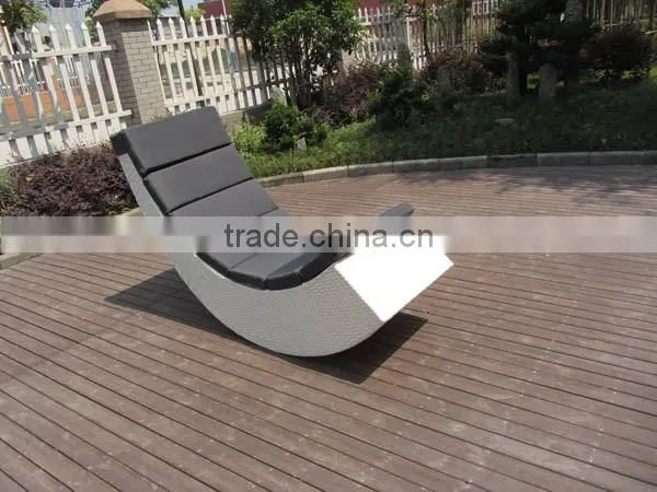 Single Wicker Rocking Chair Garden Chair Furniture