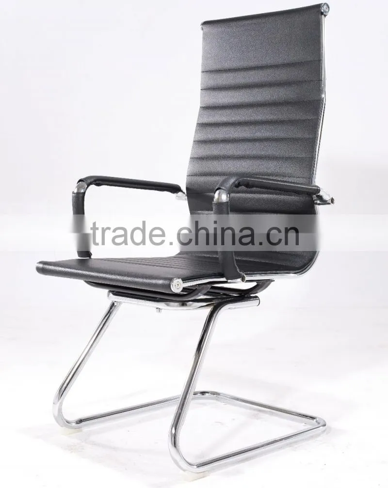 Wholesale Price Arm Chair Furniture Mid Back Ergonomic Mesh Meeting Room Chair without Wheels