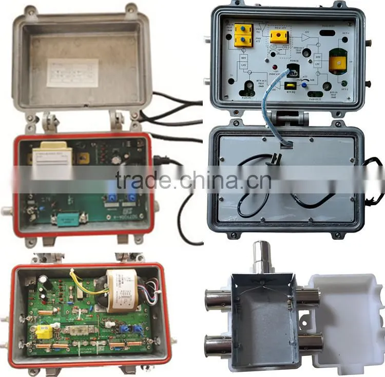 2 WAY CATV SIGNAL AMPLIFIER ATTENNA AMPLIFIER WITH GAIN AND SLOP ADJUSTMENT