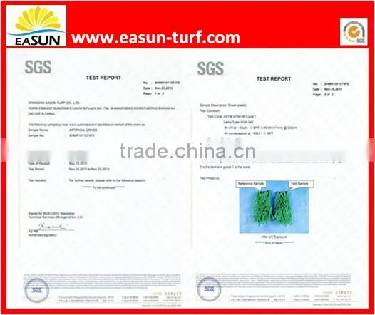 Artificial Turf Interlocking Tile
