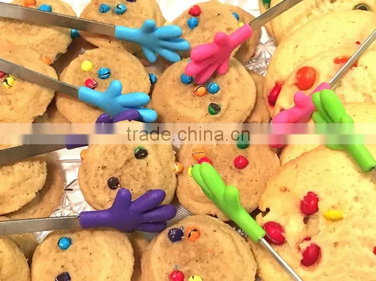 Innovational design unique fancy small lovely food tongs China
