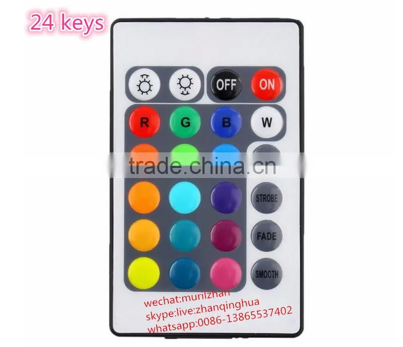 Mini 18 Keys Waterproof IR Remote Control with NECC/RC5 Code for MP3 ,Audio/Video Player