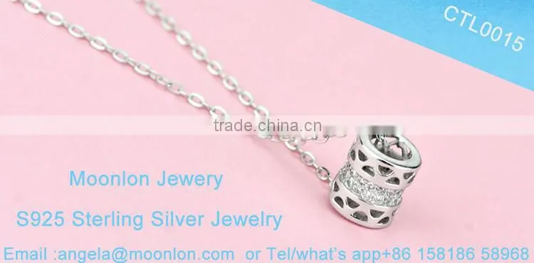 Genuine solid 925 sterling silver necklace silver jewellery, 925 silver necklaces for women