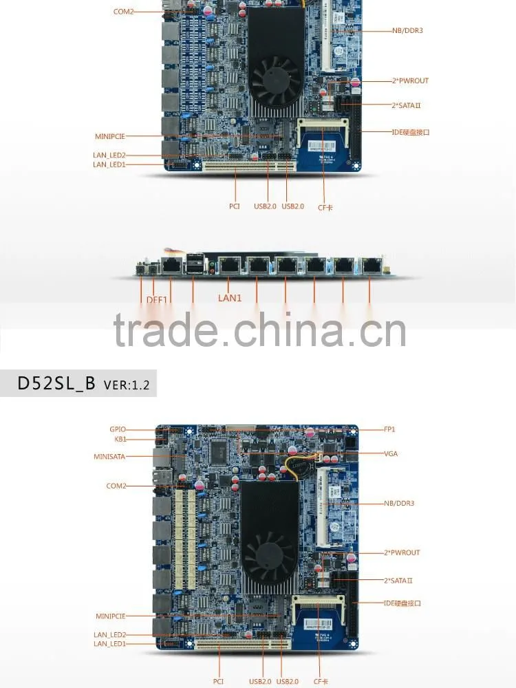 1UD52SL 1 U 6 LAN Rack Firewall Router network server