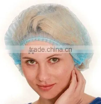 surgical nonwoven disposable bouffant cap