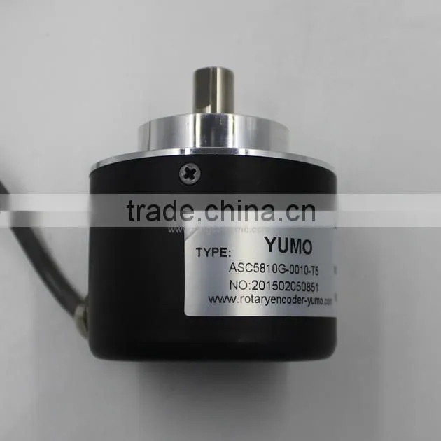 YUMO ASC5810G 10 bit 58mm high quality absolute rotary encoder