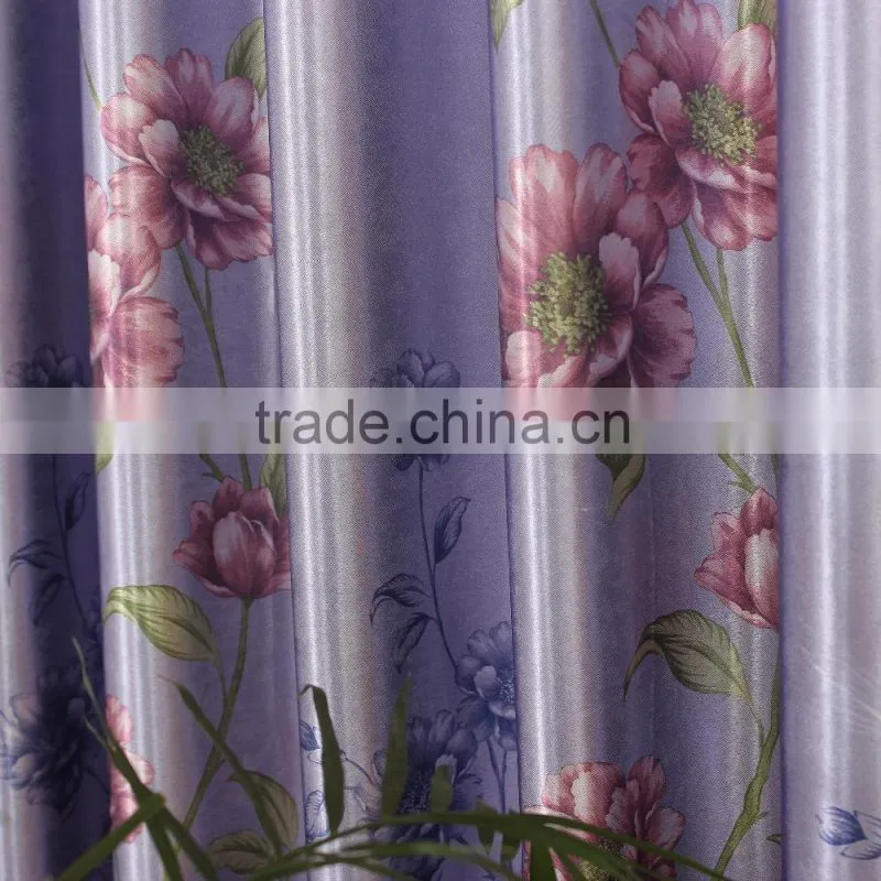 Different styles of elegant dubai curtain fabric for the living room