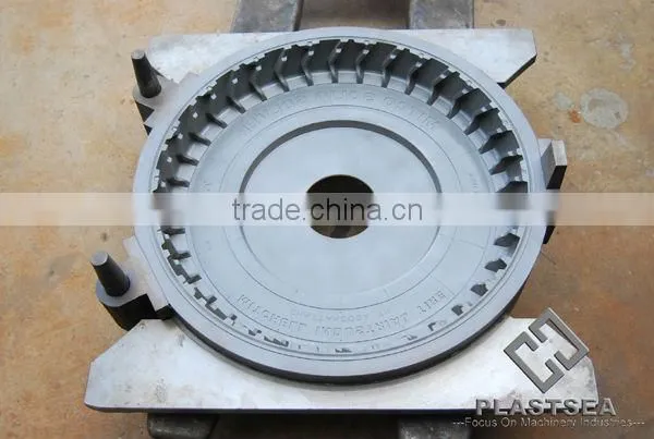 Bias tire two piece casting/forging molds