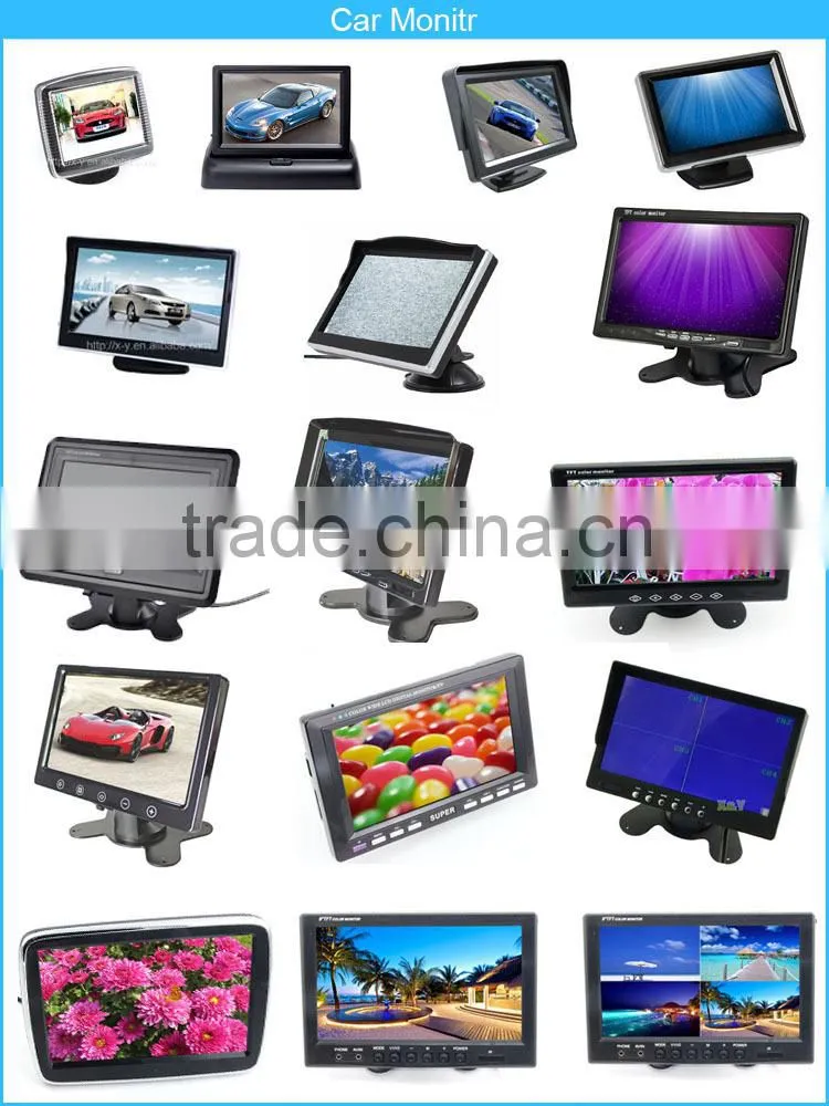 car lcd monitor with bluetooth,7 inch car rearview mirror monitor with DVD/TV/USB/SD/IR/FM XY-2058mp5+BT