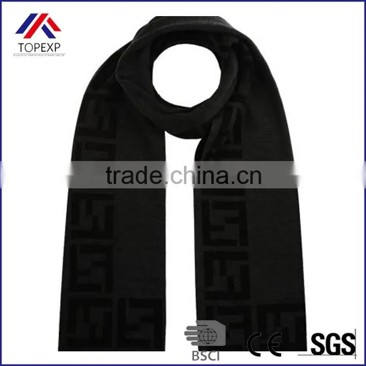 Knitted Hood Scarf Stretch Scarf