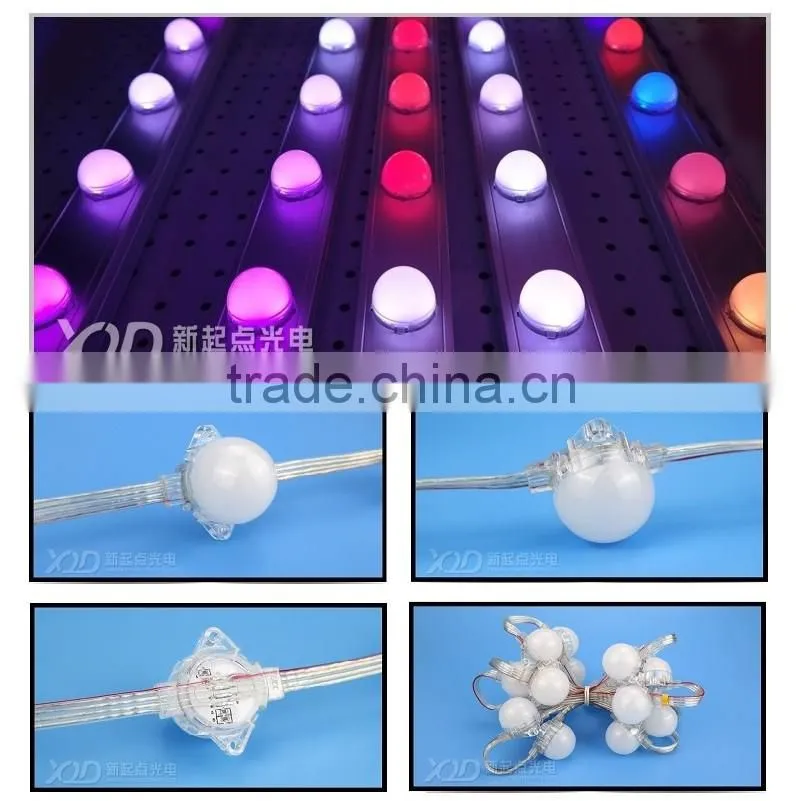 30mm DC12v rgb led pixel lights ws 2811