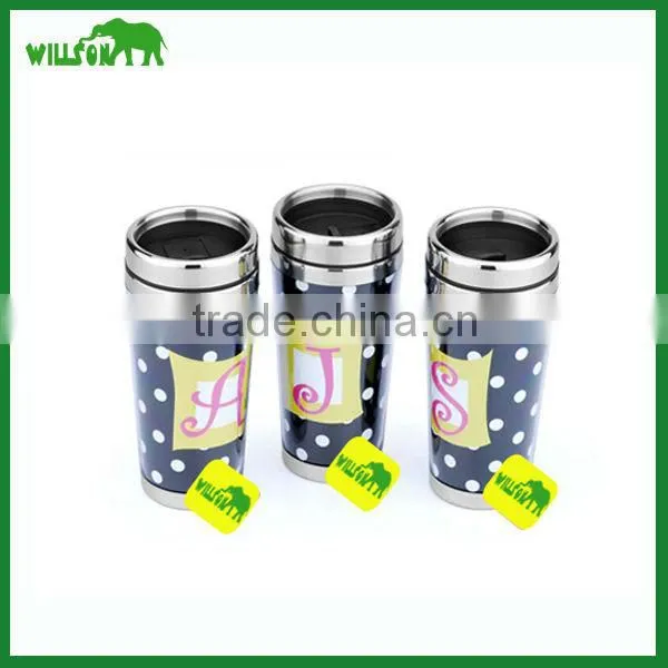 Double wall stainless steel paper bottle