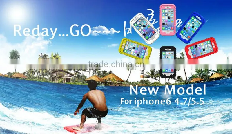10FT Underwater Waterproof Full Sealed Protective Case Cover For iPhone6 4.7inch