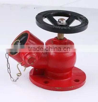 2.5'' (65mm )1.5"(40mm ) Flange Type Fire Hydrant Brass Landing Valve