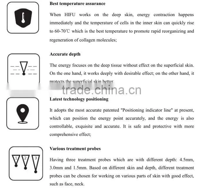 CE approved beauty salon equipment hifu / face lifting home beauty equipment