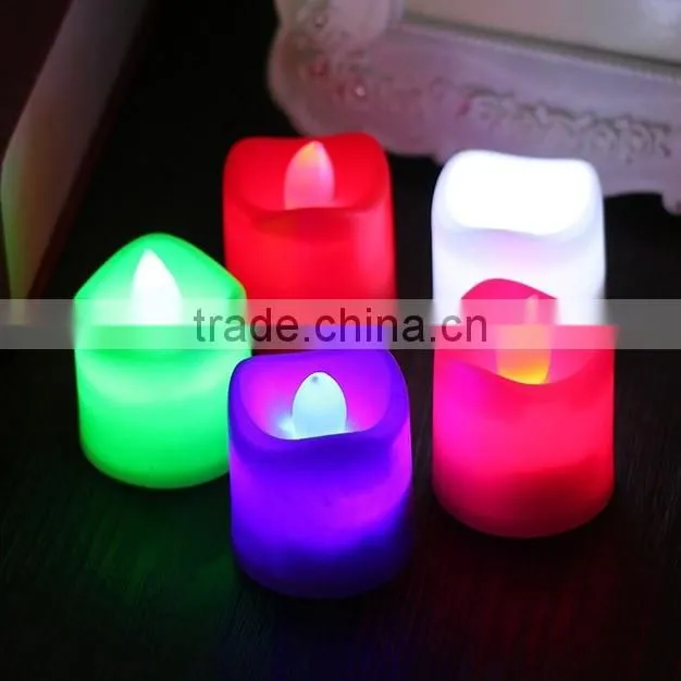 LPL059 cheap multi color led candles
