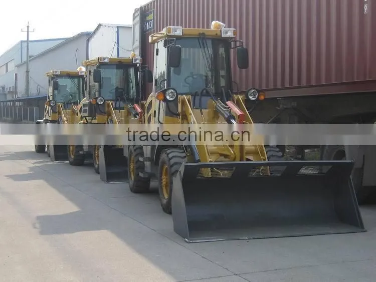 china made Hytec ZL12F knikshovel for export