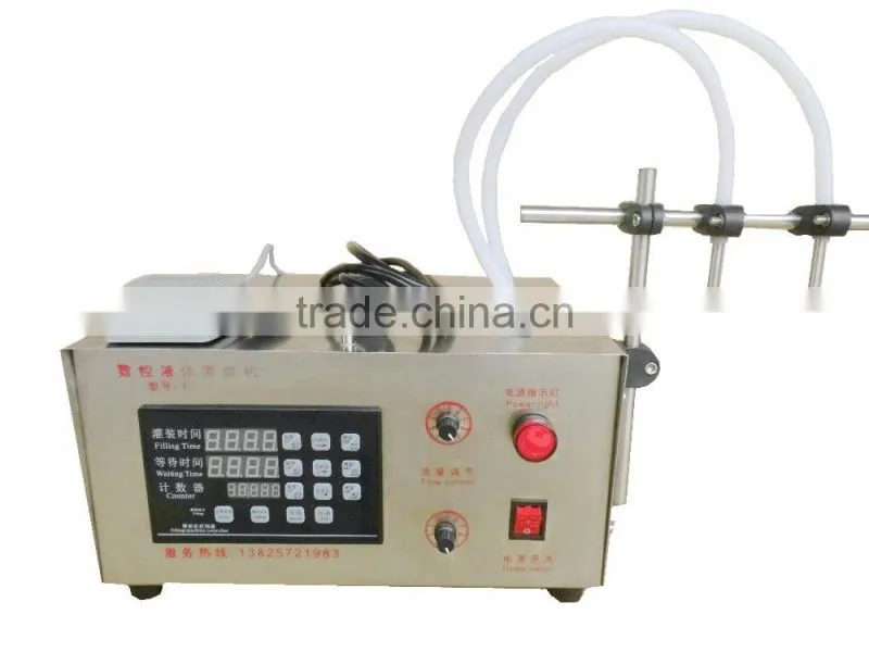 Electric High accuracy Small Dose 10ml double nozzle liquid Smoking Oil filling machine