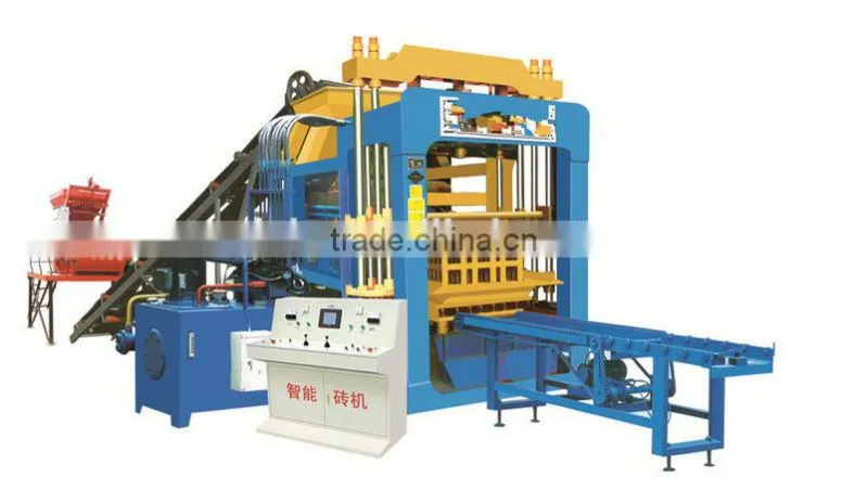 Factory price !!Vlais fully Automatic Cement Block Making Machine QT6-15 for making hollow blocks