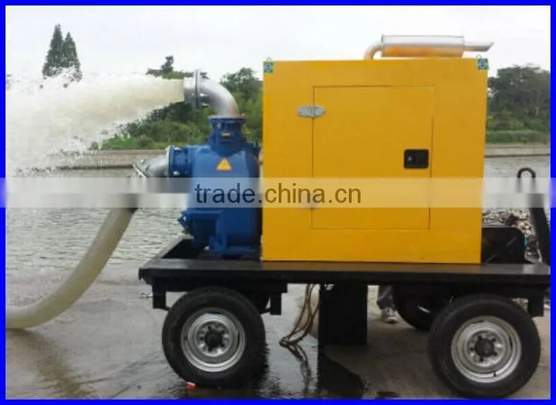 Model JT-2(2inch) self priming wet prime pump for sewage