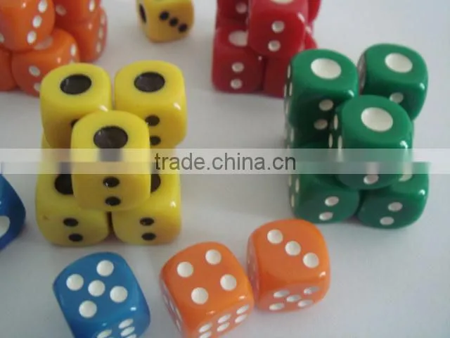 Top quality 20mm acrylic dice
