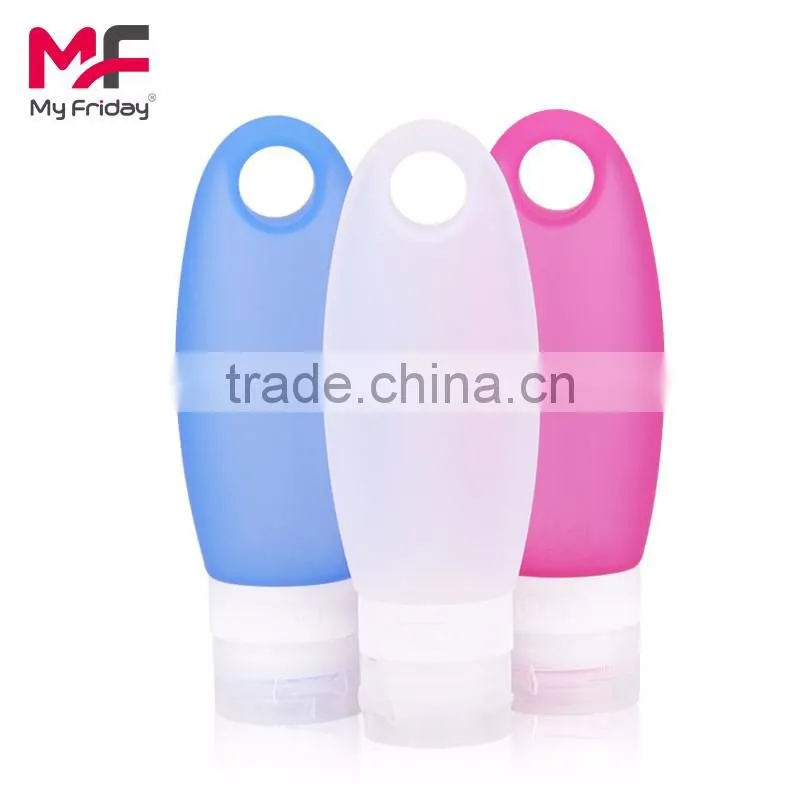 Food Grade Silicone Leak Proof Travel Accessories Bottle Set